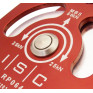 英國 ISC Medium Double Prussik 中型雙滑輪 紅色 RP064